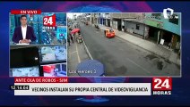 SJM: Vecinos instalan su propia central de videovigilancia con más de 600 cámaras