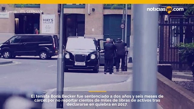 El ex tenista número 1 del mundo, Boris Becker, fue condenado a dos años y seis meses de cárcel f