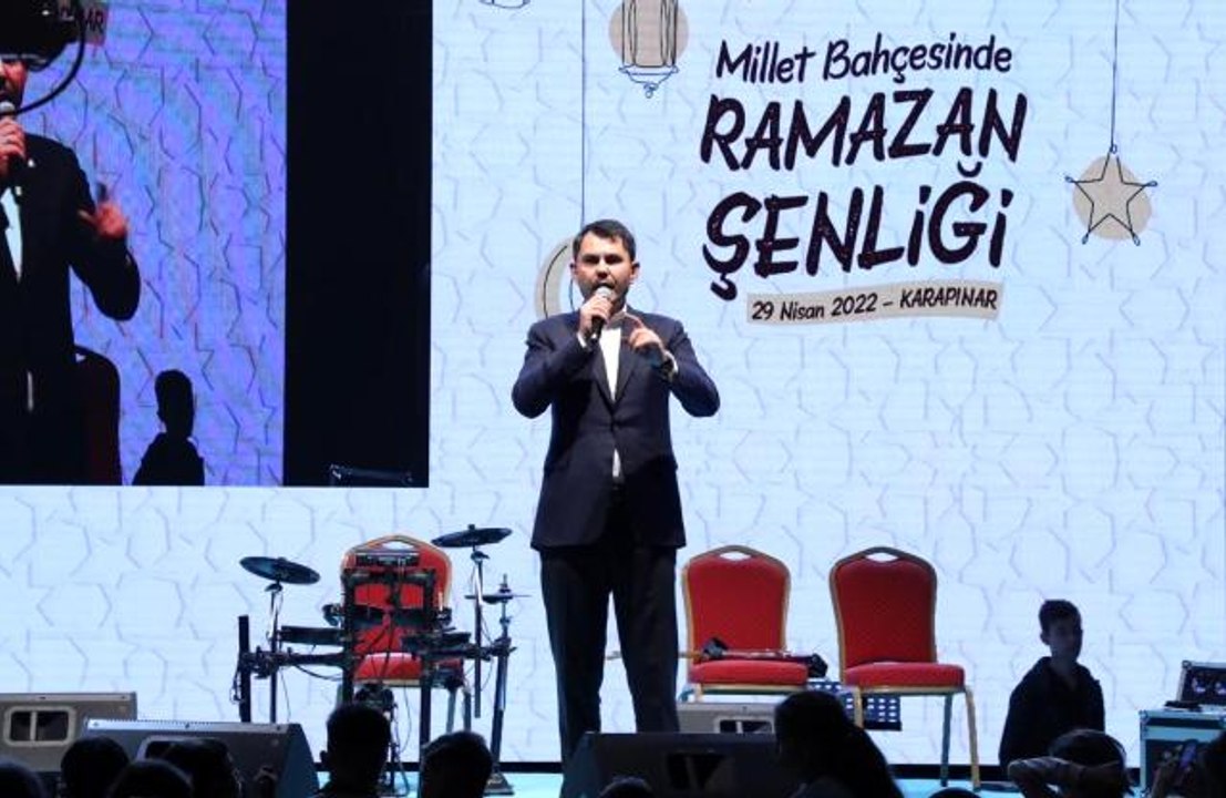 Bakan Kurum: "Hedefimiz, Türkiye'mizi muasır medeniyetler seviyesine çekmek"