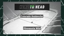Colorado Avalanche At Minnesota Wild: First Period Moneyline, April 29, 2022