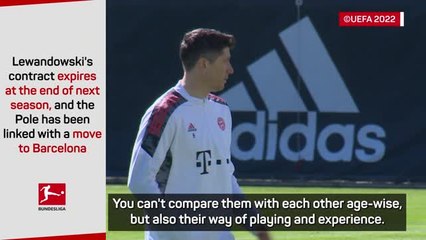 Descargar video: 'Lewandowski-Haaland like comparing apples with pears' - Nagelsmann