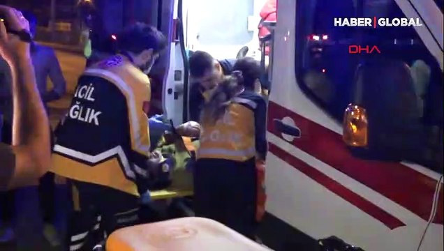 Freni boşalan TIR'ın 4 araca çarpması kamerada