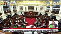 Congreso: Pleno debate moción de interpelación contra Anibal Torres y tres ministros más