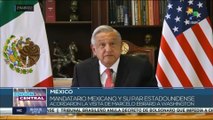 Presidentes de México y EE.UU. sostuvieron conversación telefónica sobre temas bilaterales