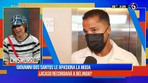 Así reacciona Giovani Dos Santos al ser cuestionado sobre Belinda