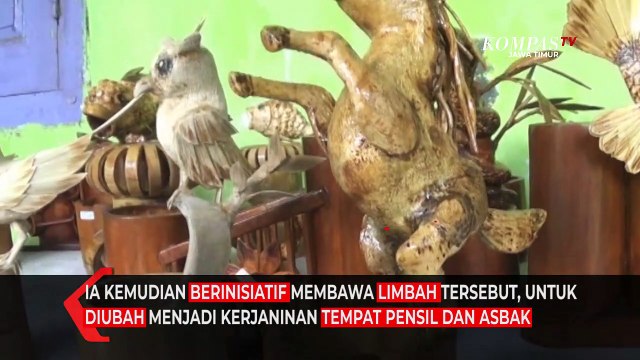 Kreatif, Limbah Bonggol Bambu Disulap Menjadi Kerajinan Unik Bernilai Jual Tinggi