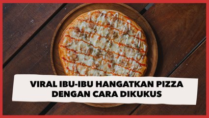 Viral Ibu-ibu Hangatkan Pizza dengan Cara Dikukus, Publik Kaget Lihat Hasil Akhirnya