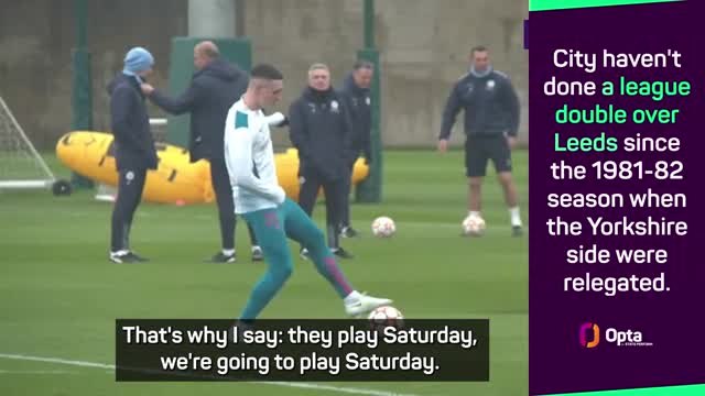 We must live with the fixture schedule or go relax 'under the coconuts' - Guardiola