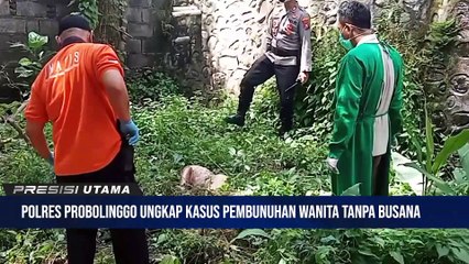 Konferensi Pers Ungkap Kasus Pembunuhan Wanita Tanpa Busana