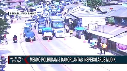 Ini Pesan Mahfud Md untuk Para Pemudik saat Inspeksi Arus Mudik Lebaran 2022