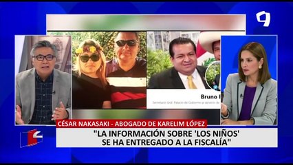 César Nakazaki: "La información sobre ‘los niños’ se ha entregado a la Fiscalía"
