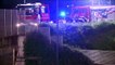 Due morti carbonizzati a Bologna dopo l'incidente: il video dei soccorsi