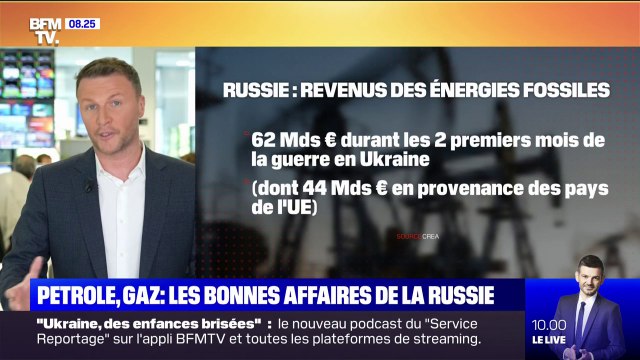 Gaz et pétrole russes: en pleine guerre en Ukraine, Moscou réalise de bonnes affaires