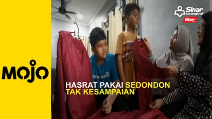 Hasrat pakai sedondon tak kesampaian