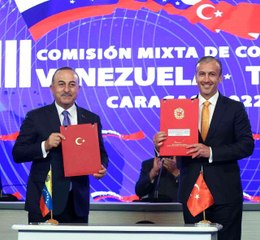 Çavuşoğlu: "Venezuela'nın ihracatında Türkiye olarak 1. sıradayız"