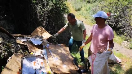 Antalya'nın ormanlarına Rus ve Ukraynalı kadınların eli değdi