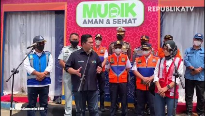Erick Thohir Meminta Pemudik Taat Aturan