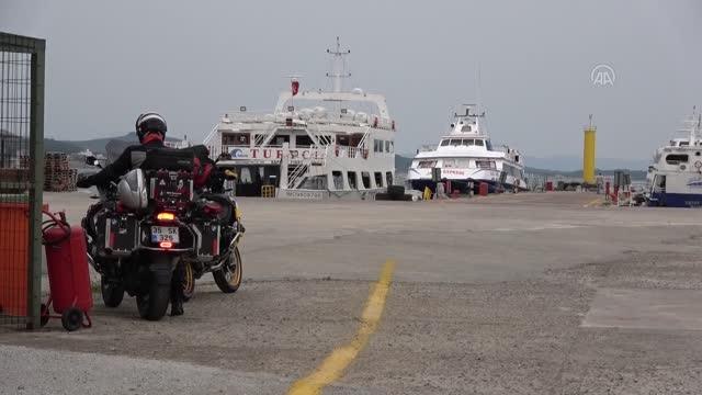 BALIKESİR - Ramazan Bayramı öncesi Ayvalık-Midilli seferlerinde hareketlilik yaşanıyor