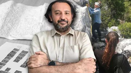 Fethiye'de 2 bin 100 yıllık yazıt bulundu