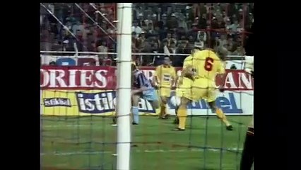 1995 1996 TRABZONSPOR  GALATASARAY SHOTA SHOW 7.HAFTA MAÇI