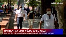 Hatırlatma dozu yaptıranların oranı yüzde 32'de kaldı