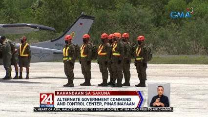 Alternate government command and control center, pinasinayaan | 24 Oras Weekend