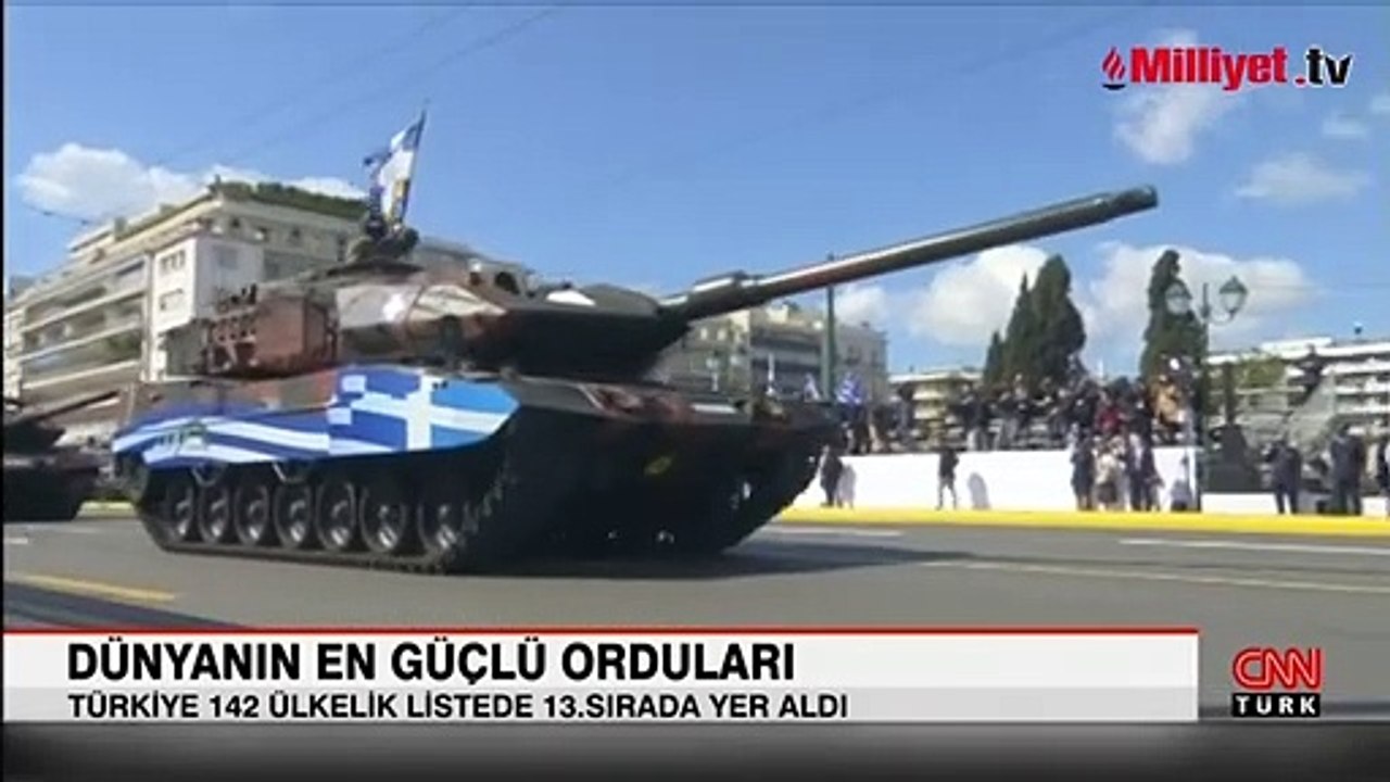 Dünyanın en güçlü orduları belli oldu! 142 ülkelik listede Türkiye'nin sıralaması dikkat çekti