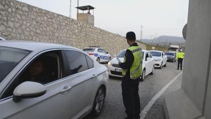 Kozluk 'ta emniyet kemeri uygulaması yapıldı