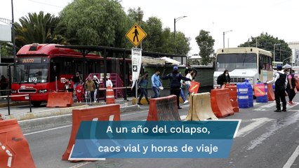 Un año de caos vial y horas de viaje sin la Línea 12 del Metro