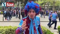 Almanya'dan geldiğini söyleyen Trabzonspor taraftarı: Hanımı hastanede bıraktım, doğuracak, 'gitme', 'gideceğim' dedim