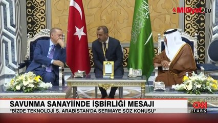 Cumhurbaşkanı Erdoğan'dan Suudi Arabistan dönüşü basın mensuplarına önemli açıklamalarda bulundu