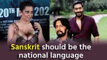 Kangana Ranaut's strong reaction on Ajay Devgn-Kiccha Sudeep's debate over Hindi language