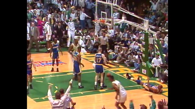 This Day In NBA History: Shawn Kemp Powerful Slam Dunk vs GSW