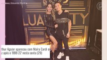 Arthur Aguiar curte 1º evento após o 'BBB 22' e troca beijos com a mulher, Maíra Cardi. Fotos!