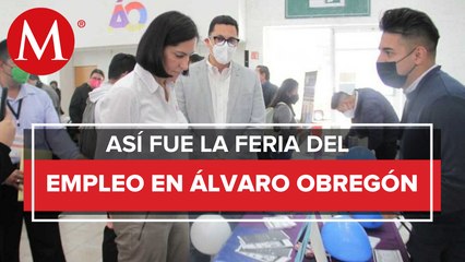Realizan tercera Feria del Empleo en Álvaro Obregón