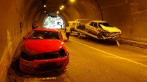 Son dakika haber | Karabük'te aynı tünelde iki ayrı kaza : 2 yaralı