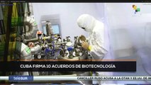 teleSUR Noticias 11:30 30-04: Cuba firma 10 acuerdos finales en Congreso BioHabana 2022