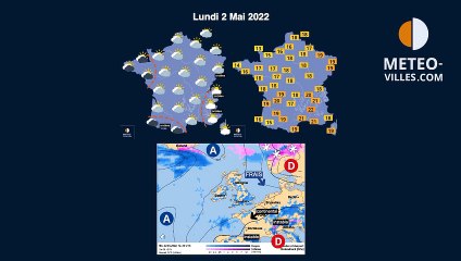 prévisions météo du samedi 30 avril 2022