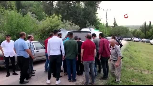 Öldürülen anne ve oğlu yan yana toprağa verildi