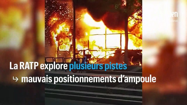 Fusible, ampoule ou circuit électrique... La RATP veut savoir pourquoi ses «Bluebus» prennent feu