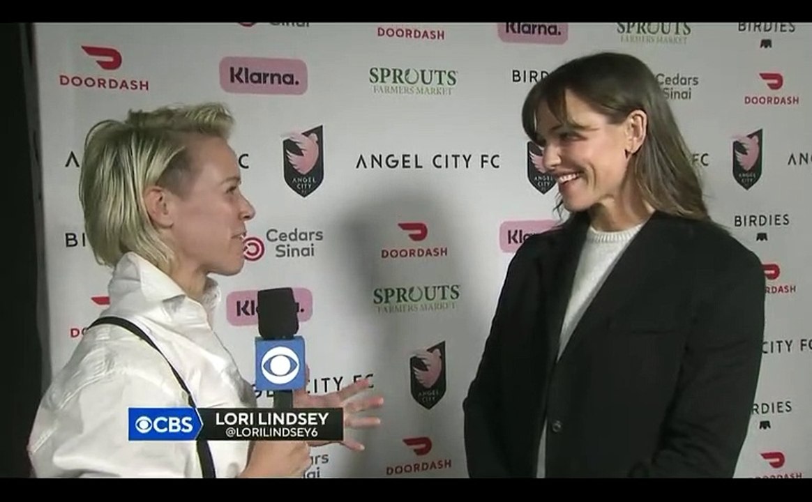 Jennifer Garner shares her excitement to support the club in their regular season home opener