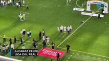 ALCARAZ CELEBRÓ SOBRE EL CÉSPED EL TÍTULO DE LIGA DEL REAL MADRID