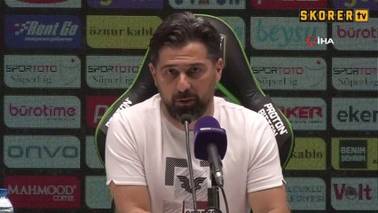 İlhan Palut: “Maalesef çok kritik bir mağlubiyet aldık”