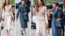 « Deux femmes dignes et fortes ! Kate et Anne sortent pour le premier engagement royal conjoint