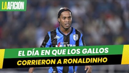 El día que a Ronaldinho lo corrieron de un entrenamiento en Querétaro porque era lunes