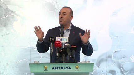 Bakan Çavuşoğlu: "(Muhalefete tepki) Kendi ülkesini hor görmek, başkalarına şikayet etmek doğru bir yaklaşım değil"