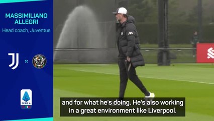 Allegri voices admiration for Klopp and English approach