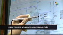 teleSUR Noticias 15:30 30-04: BioCubaFarma firmó acuerdos con entidades cubanas y extranjeras