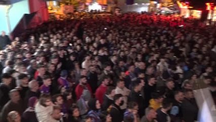 SPOR Bursa'da Trabzonsporlu taraftarların şampiyonluk coşkusu