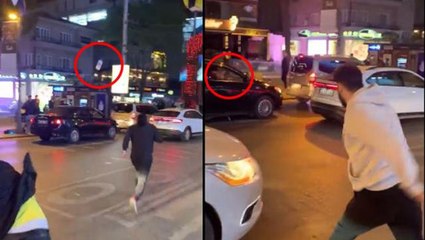 Facianın eşiğinden dönüldü! Fenerbahçeliler, Bağdat Caddesi'nde şampiyonluğu kutlayan Trabzonluları taşladı